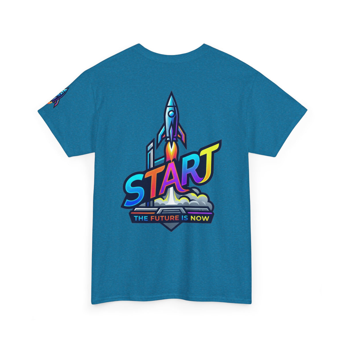 "Start The Future Is Now" Premium Graphic Tee