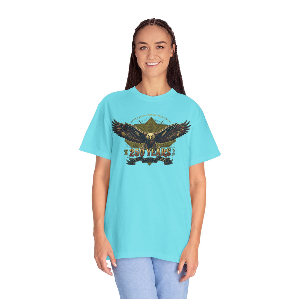 "USA 250 Years" Unisex Garment-Dyed Tee