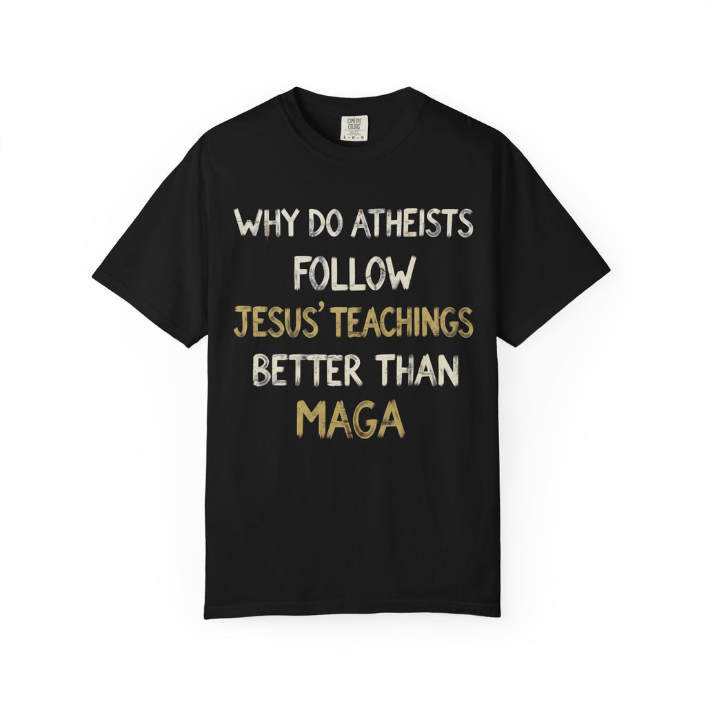 "Jesus Teachings" Unisex Garment-Dyed Tee