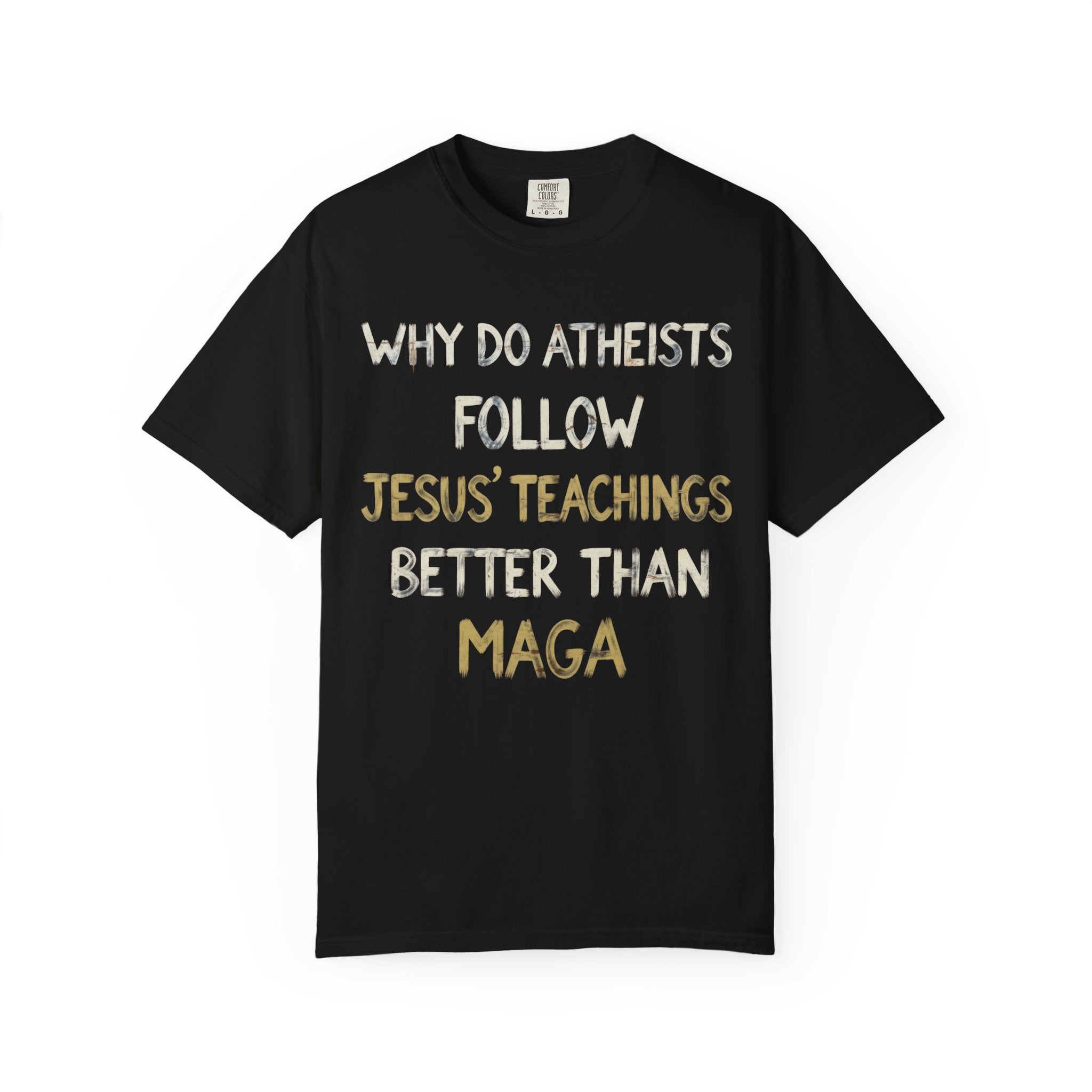 "Jesus Teachings" Unisex Garment-Dyed Tee