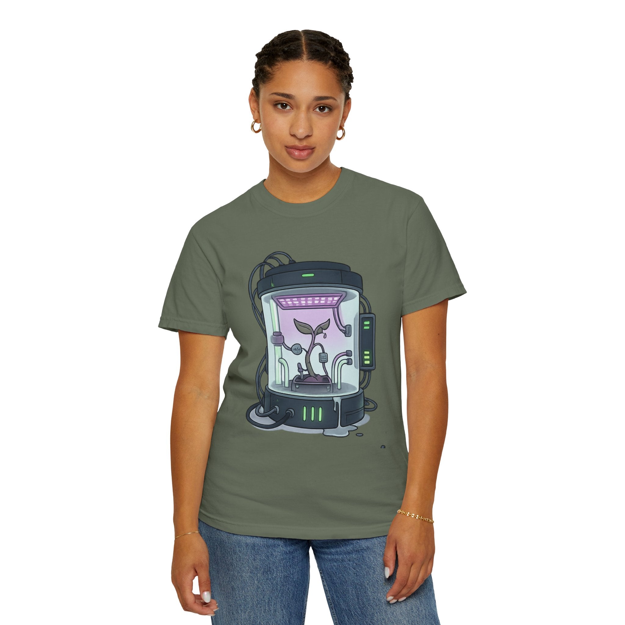 "Plant Life Support" Unisex Garment-Dyed T-shirt