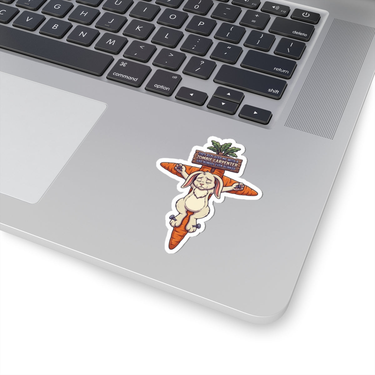 "Zombie Carpenter" Sticker — Main