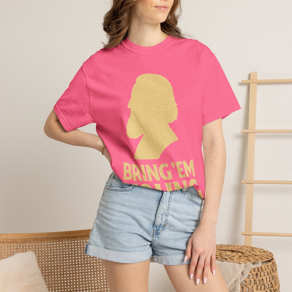 "Bring 'Em Young" Unisex Garment-Dyed T-shirt