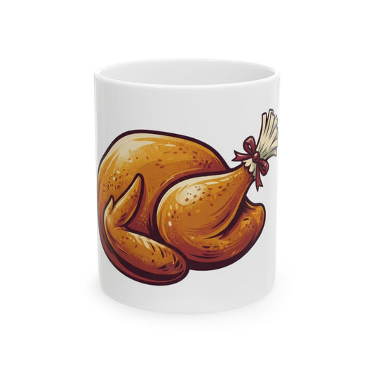 "I Like Big Thighs" White Ceramic Mug — Graphic