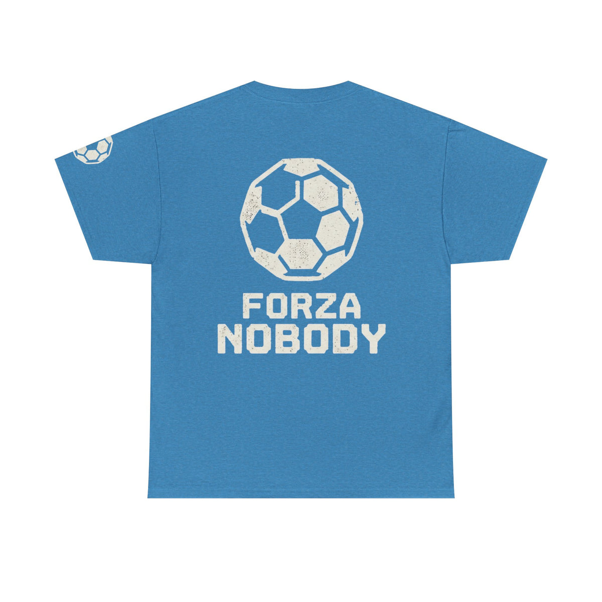 Color: Heather Sapphire | Forza Nobody Premium Graphic Tee