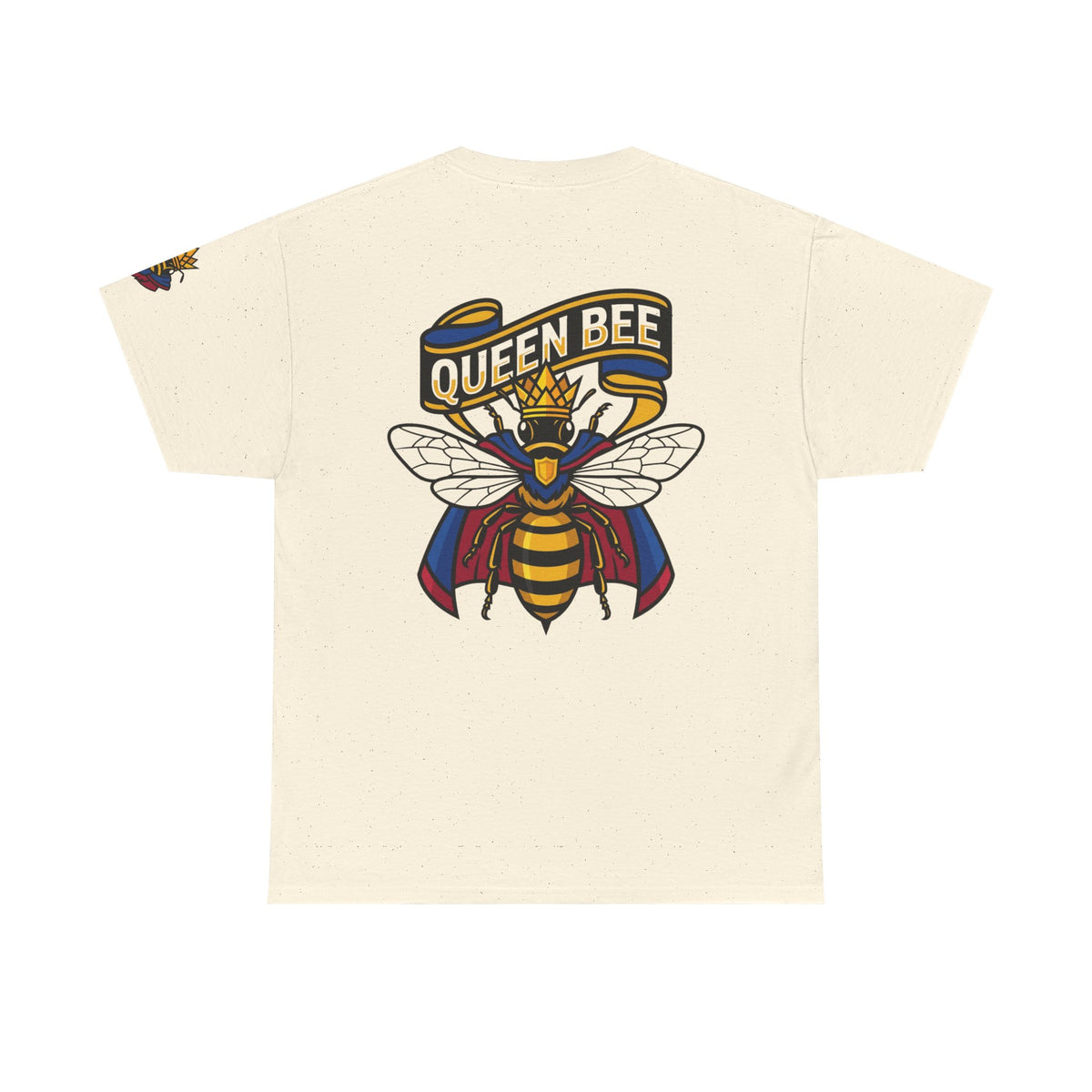 Color: Natural | Queen Bee Premium Graphic Tee