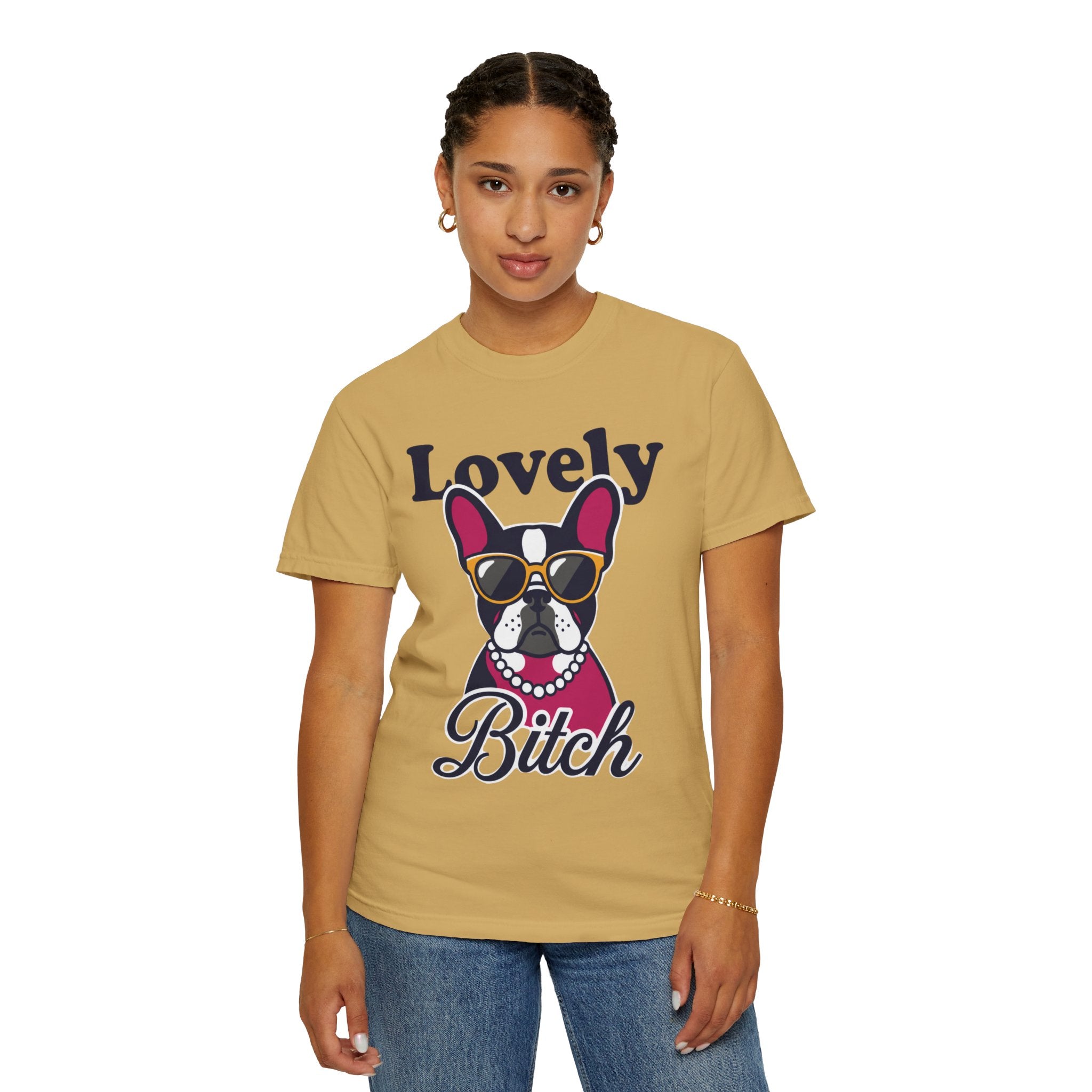 "Lovely Bitch" Unisex Garment-Dyed Tee