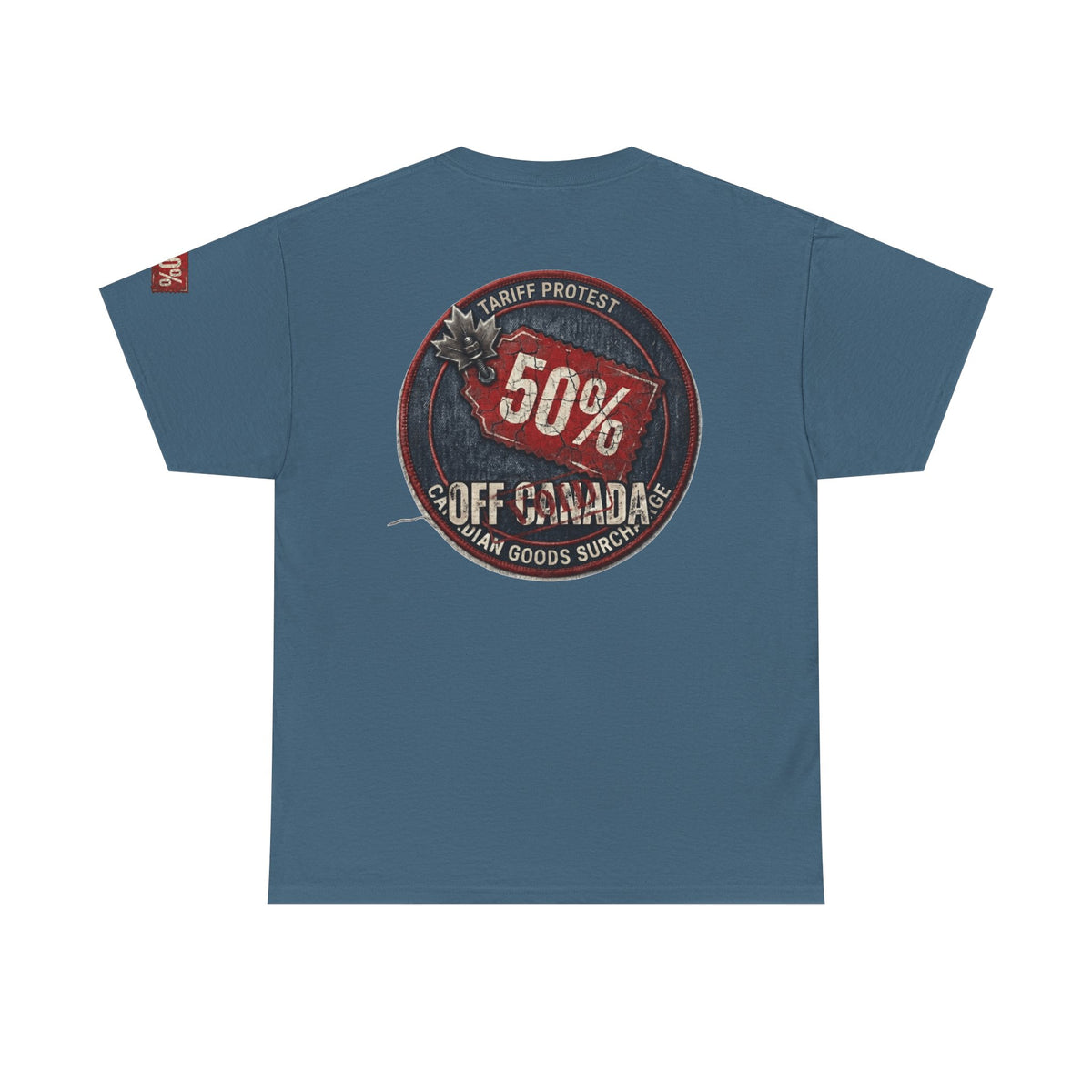 Color: Indigo Blue | 50% Off Canada Premium Graphic Tee