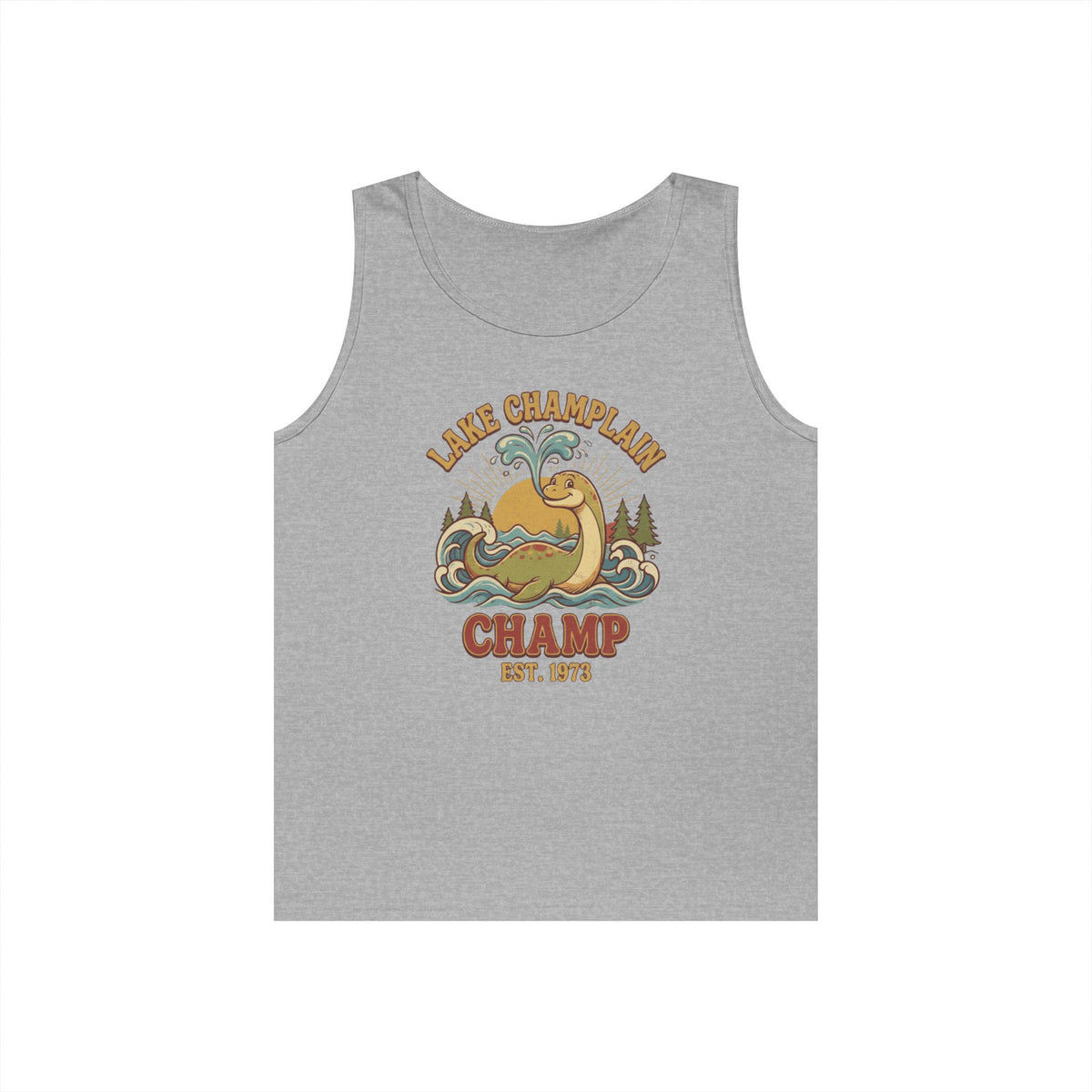 Color: Sport Grey | Champ (Lake Champlain) Tank Top