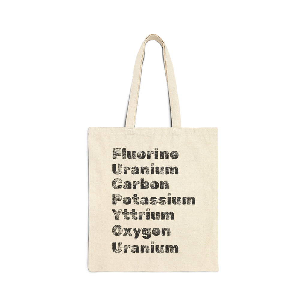 The "Elemental Attitude" Canvas Tote