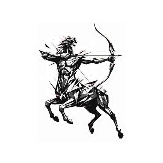 "Sagittarius The Archer Centaur" Sticker
