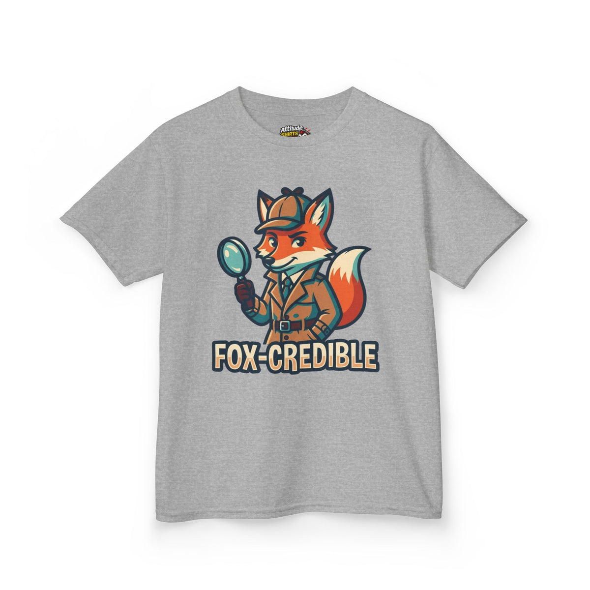 Color: Sport Grey | Fox Credible Kids Tee