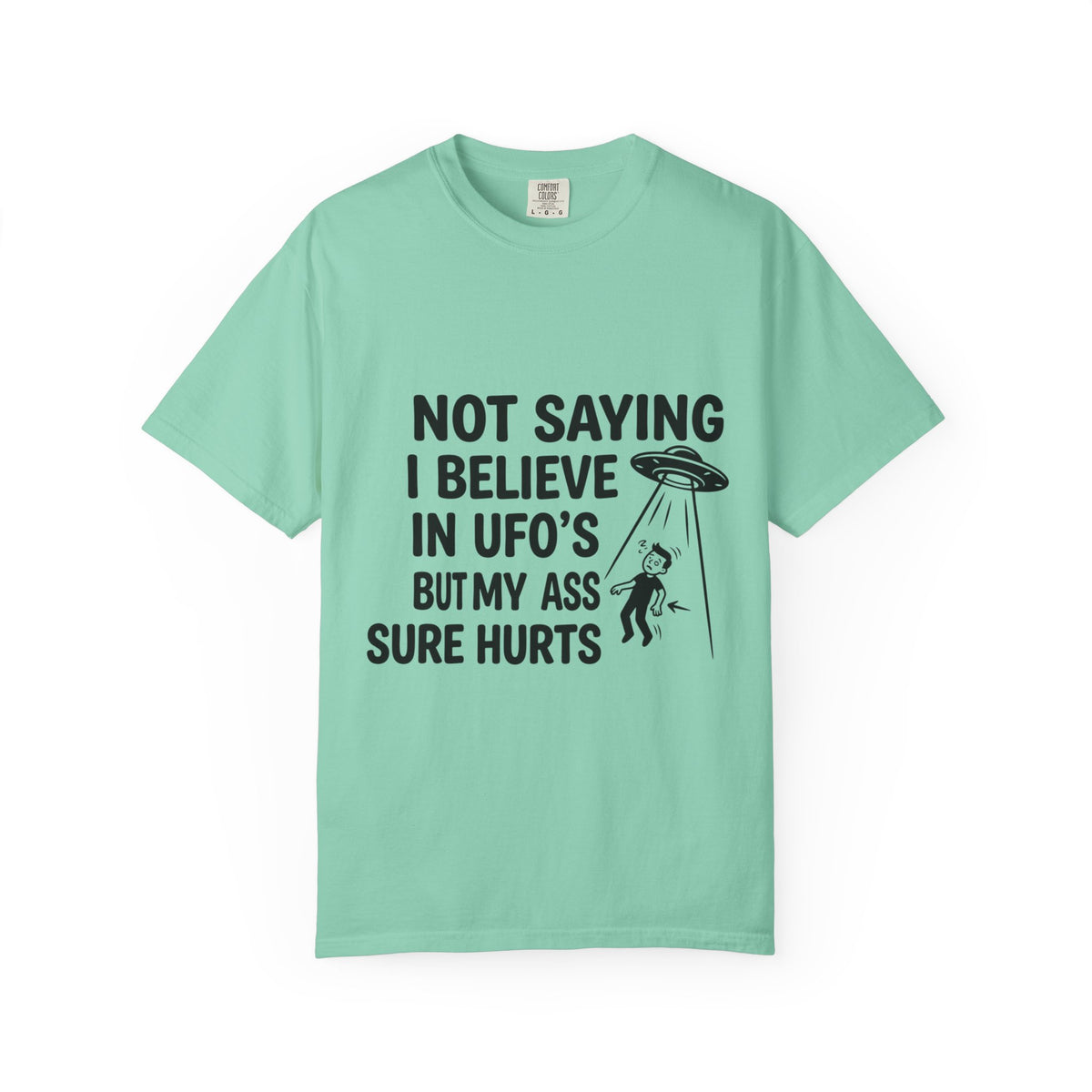 Color: Island Reef | UFO's Unisex Garment-Dyed Tee