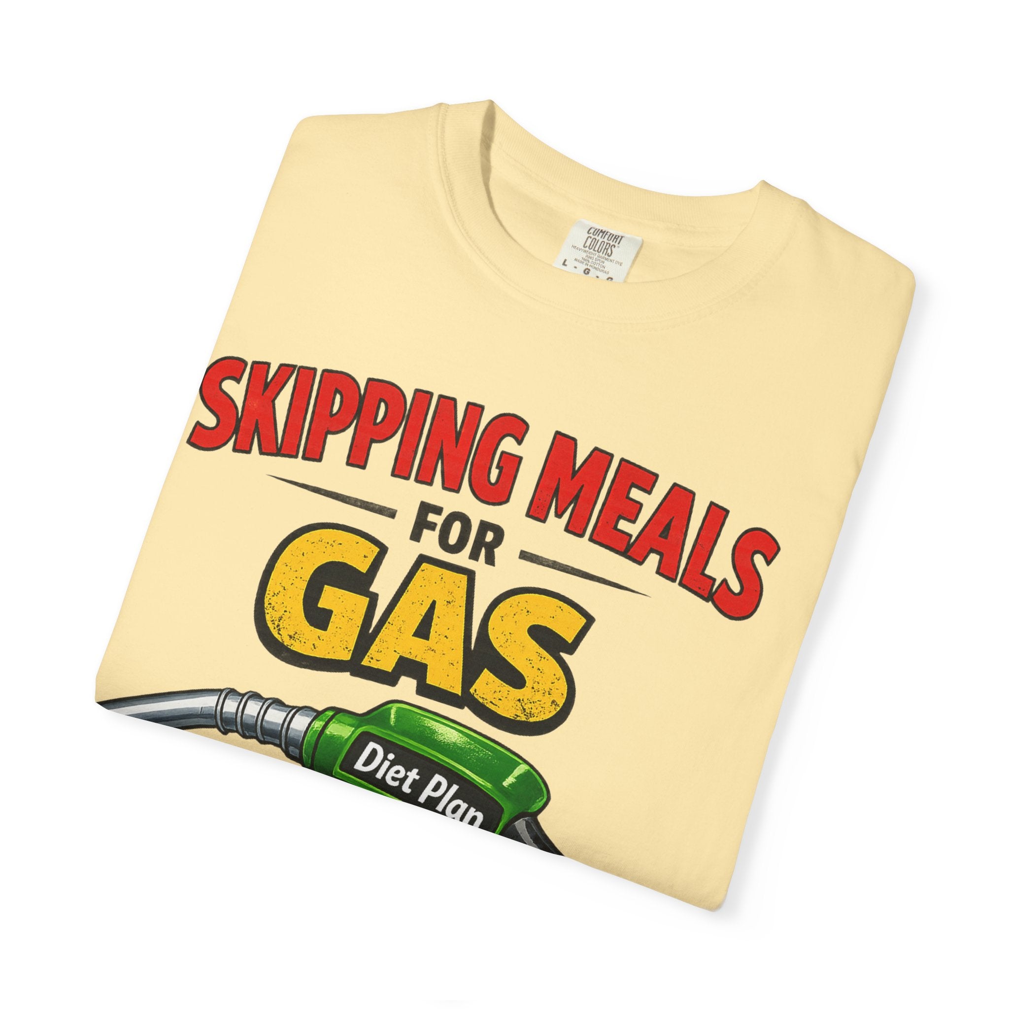 "The High-Octane Diet Plan" Unisex Garment-Dyed T-shirt
