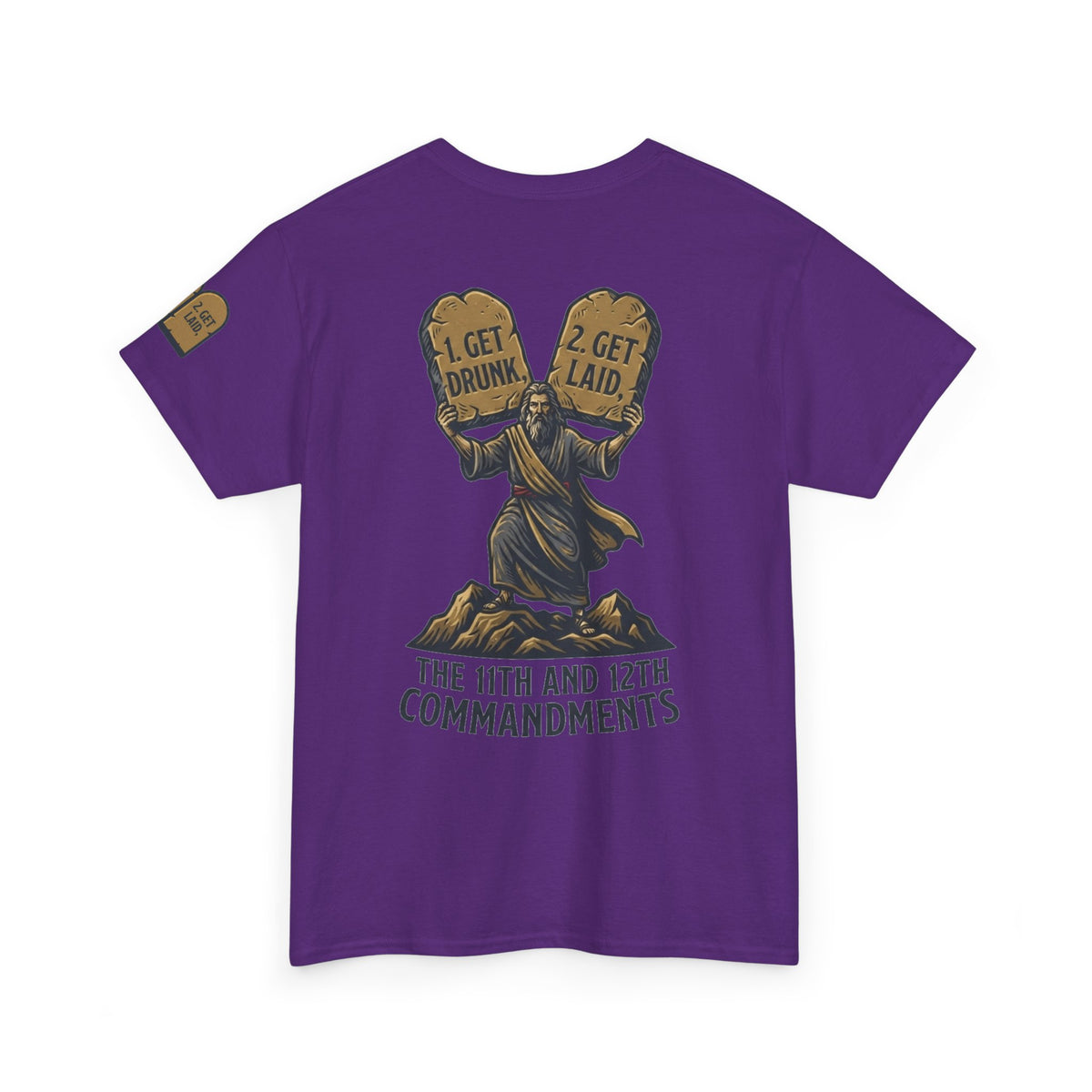 "11th and 12th Commandment" Premium Graphic Tee