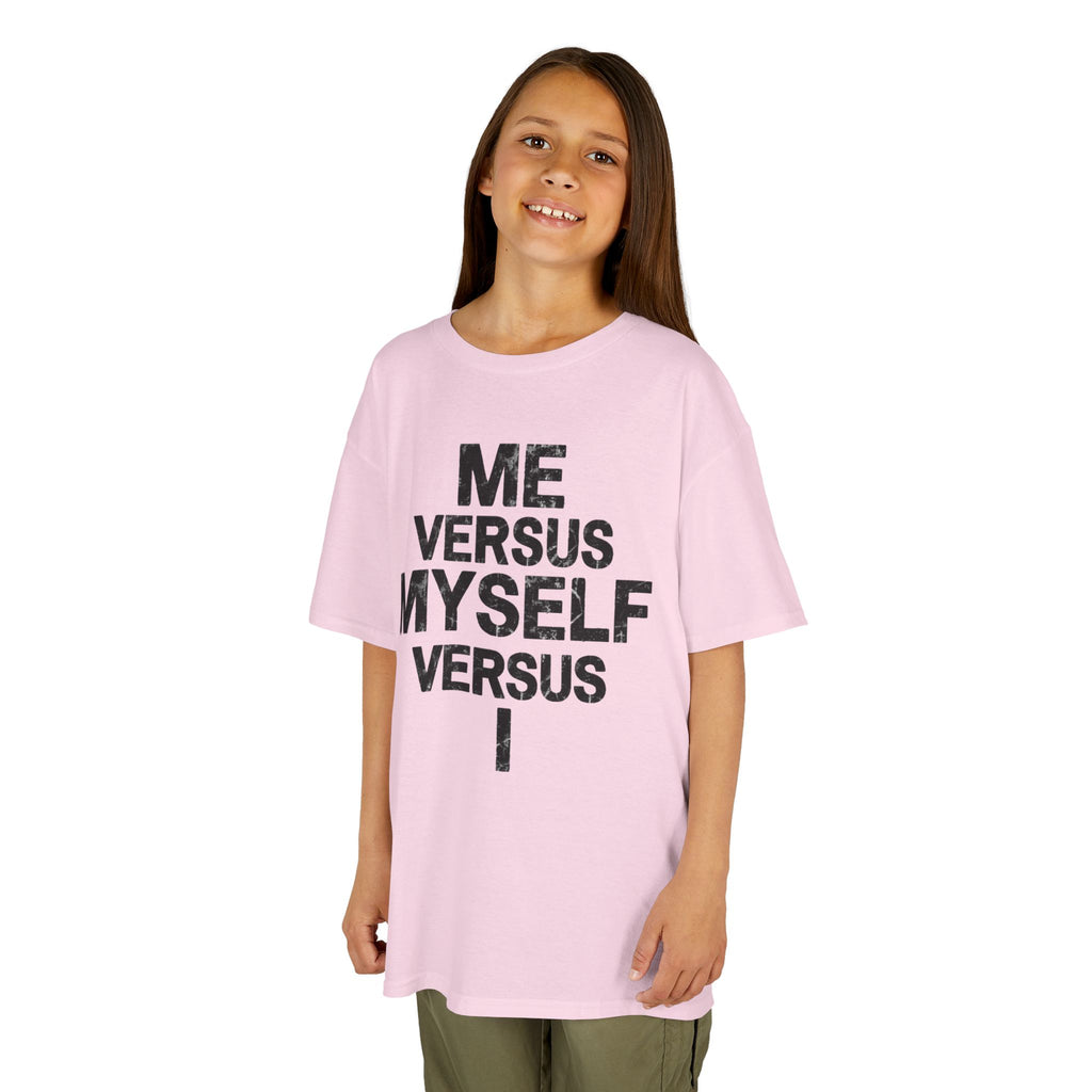 "Me vs Myself vs I" Kids Tee