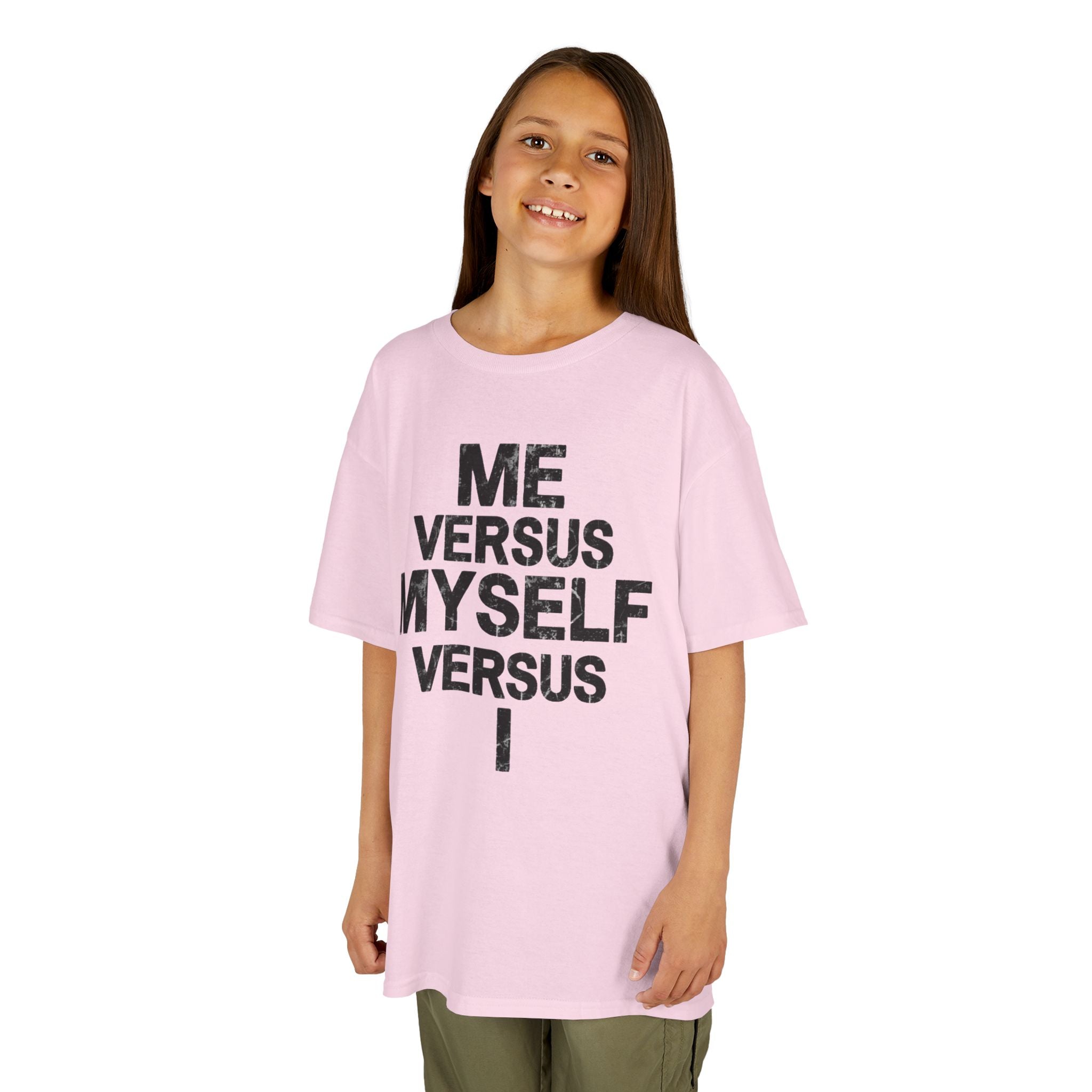 "Me vs Myself vs I" Kids Tee