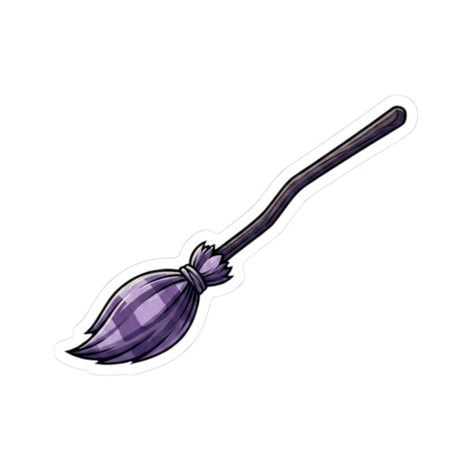 "Wanna See My Broomstick" Sticker