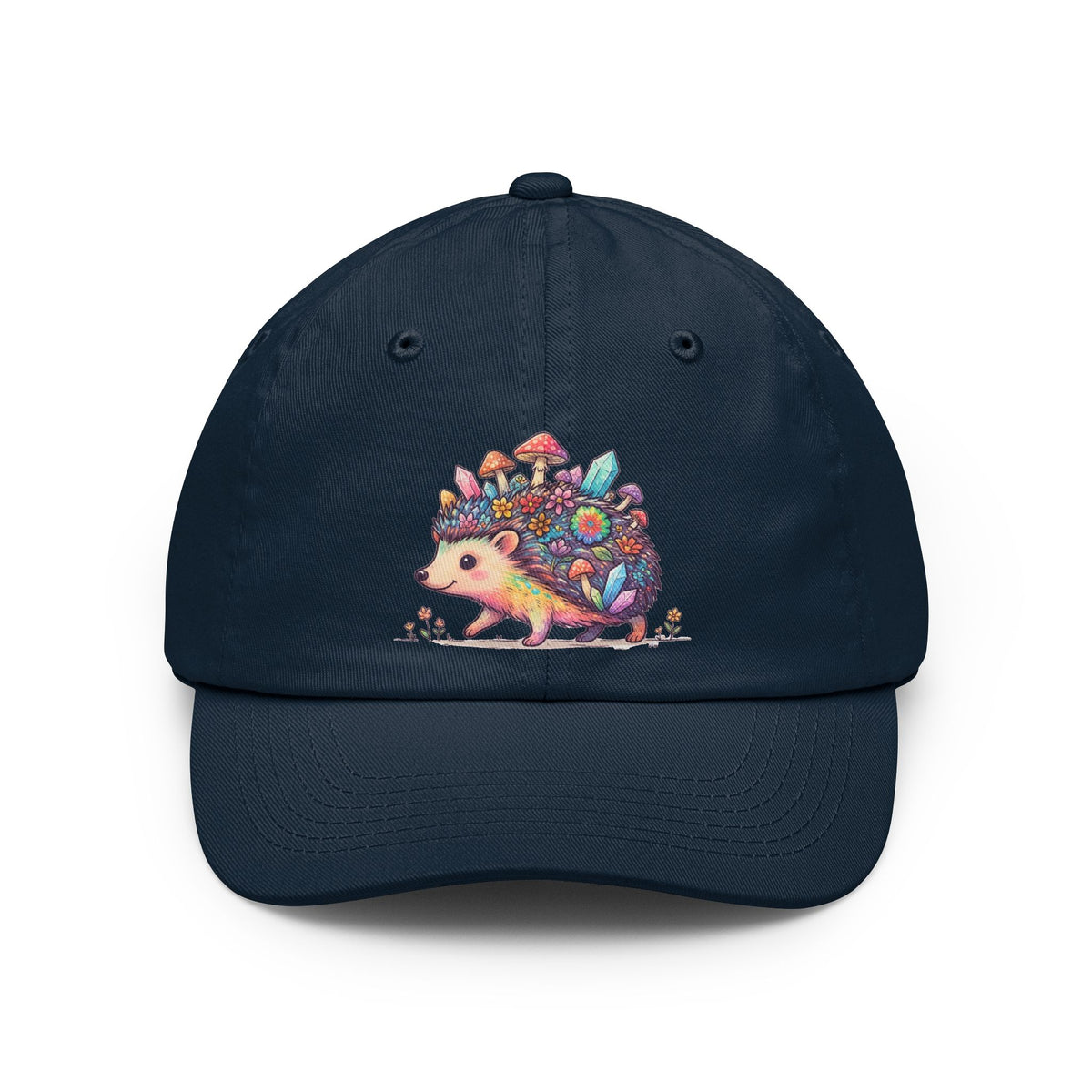 Color: Navy | Hippy Hedgehog Dad Hat