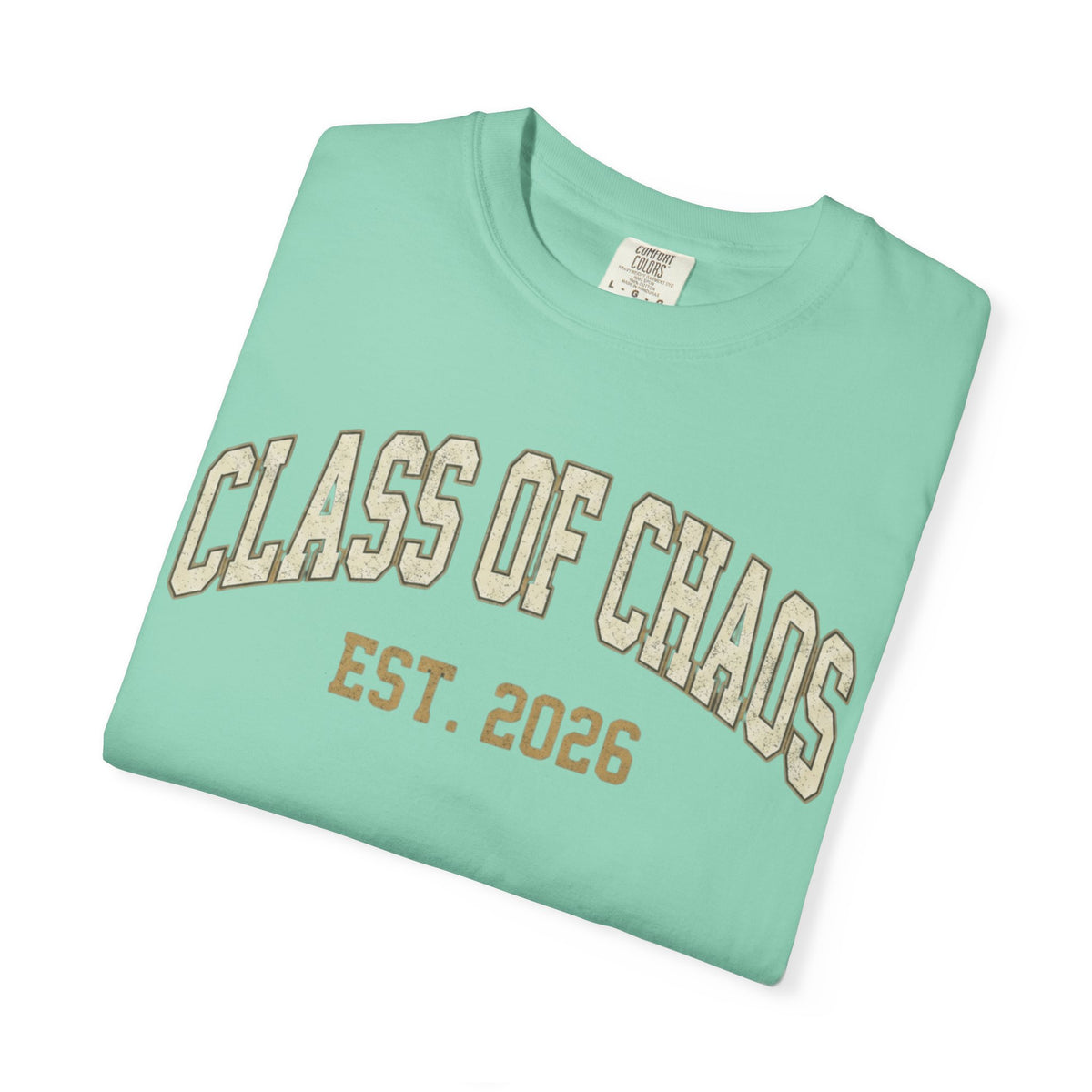"Class of Chaos" Unisex Garment-Dyed Tee