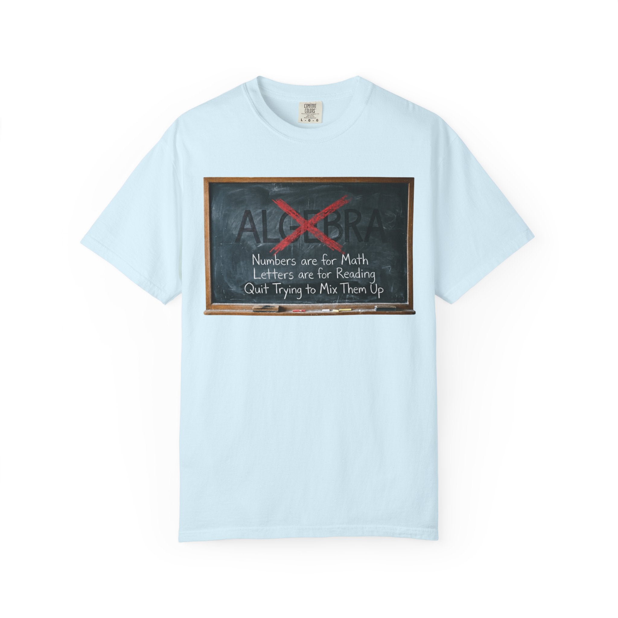 "Algebra" Unisex Garment-Dyed Tee