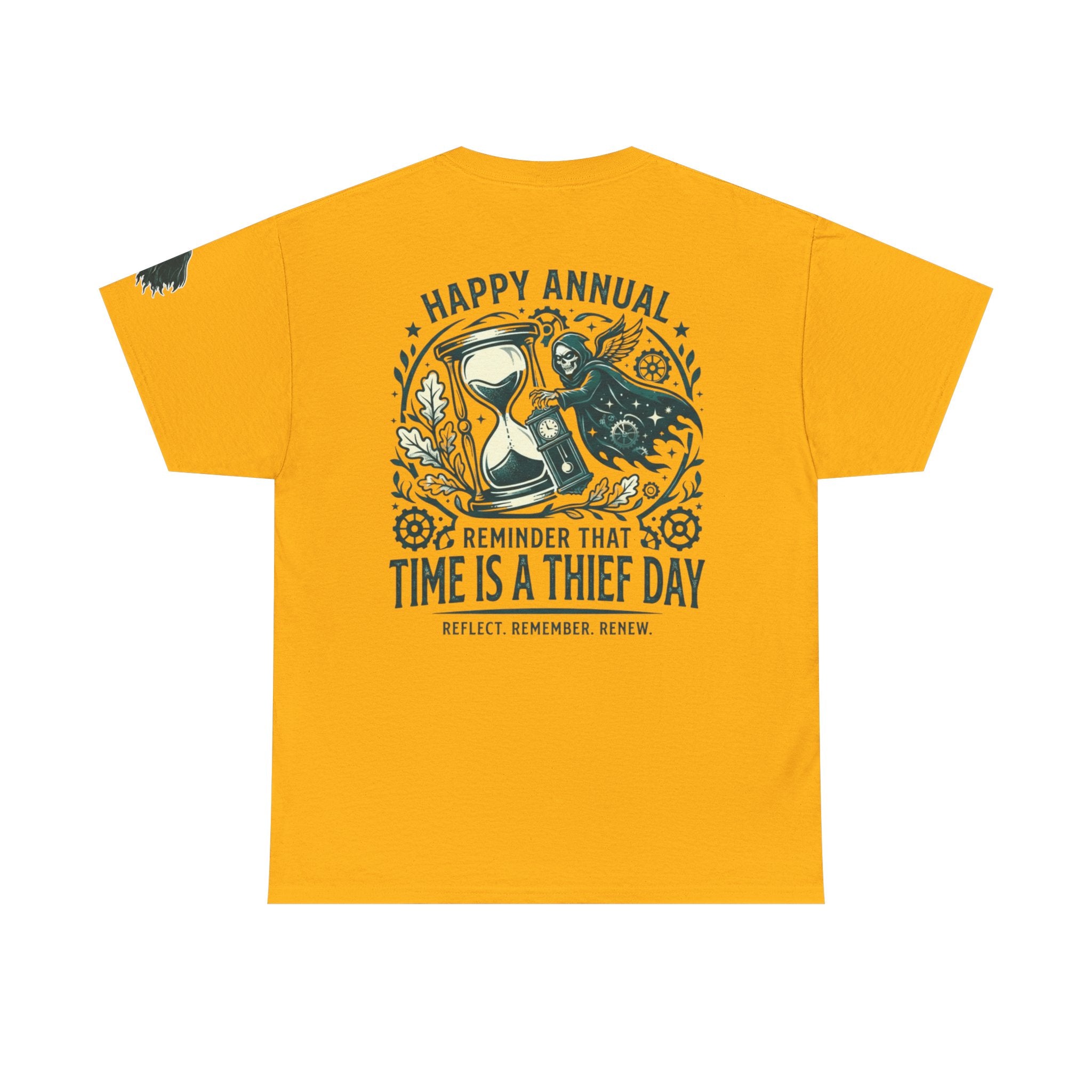 "Time Is A Thief Day" Premium Graphic Tee