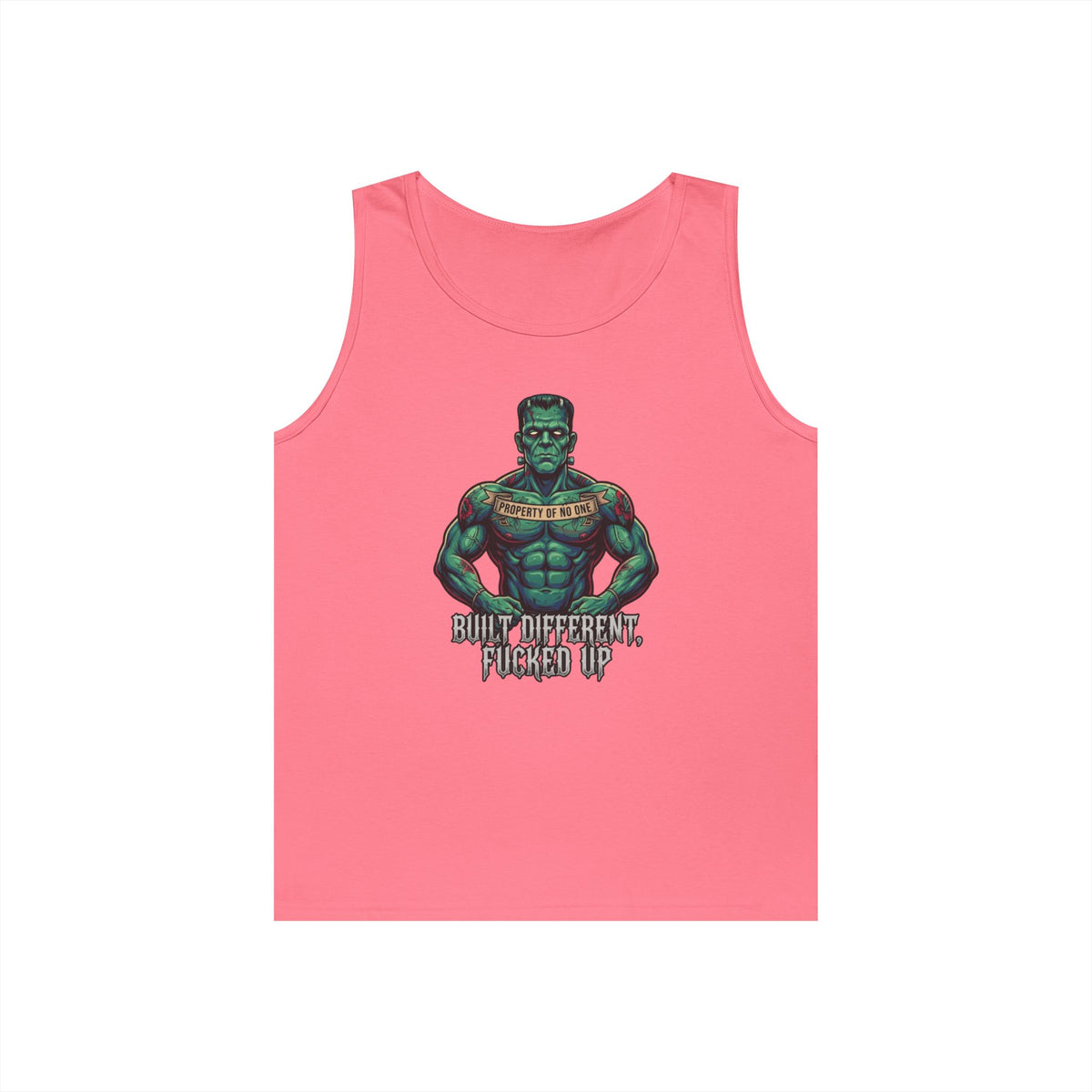 "Built Different" Tank Top