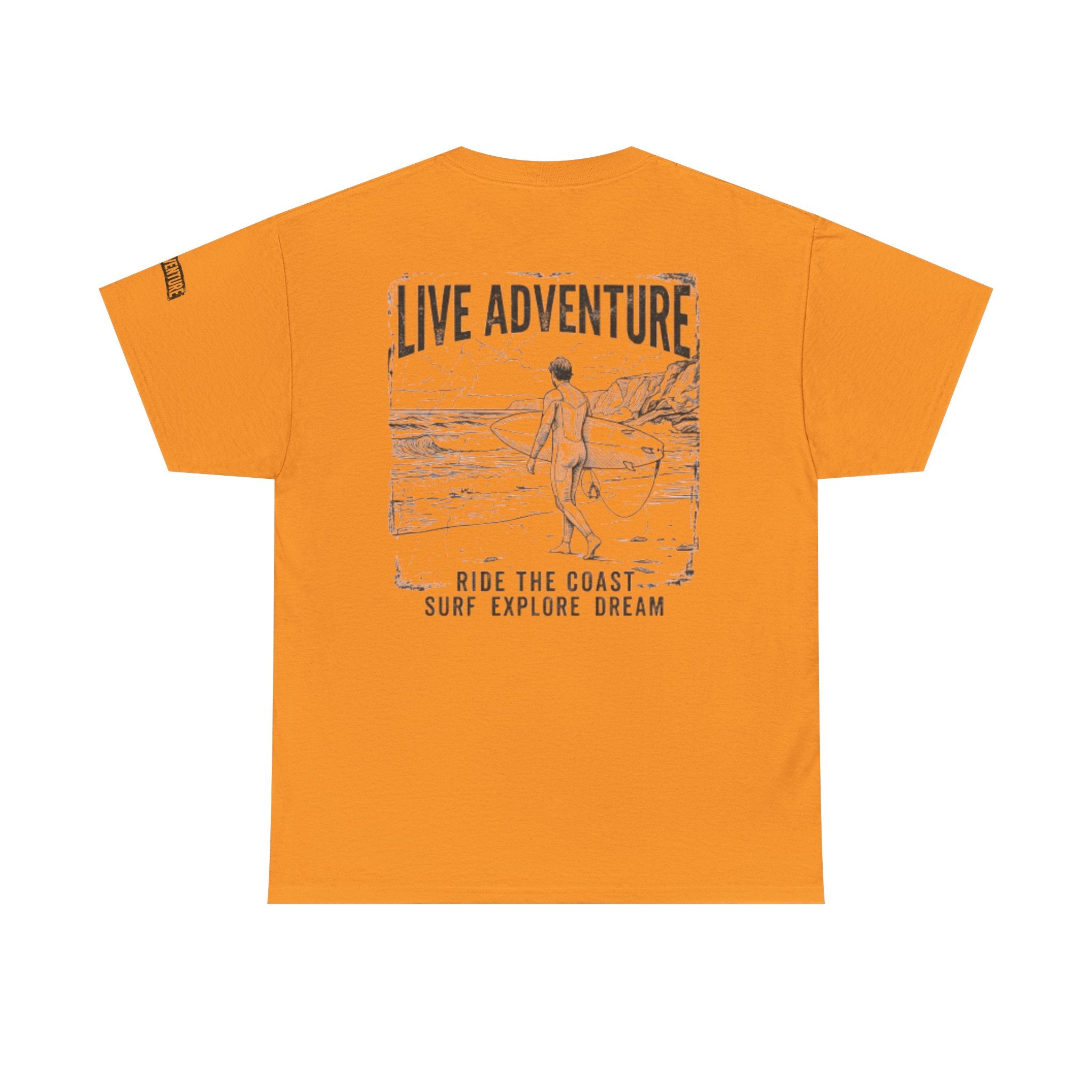 "Live Adventure - Surf" Premium Graphic Tee