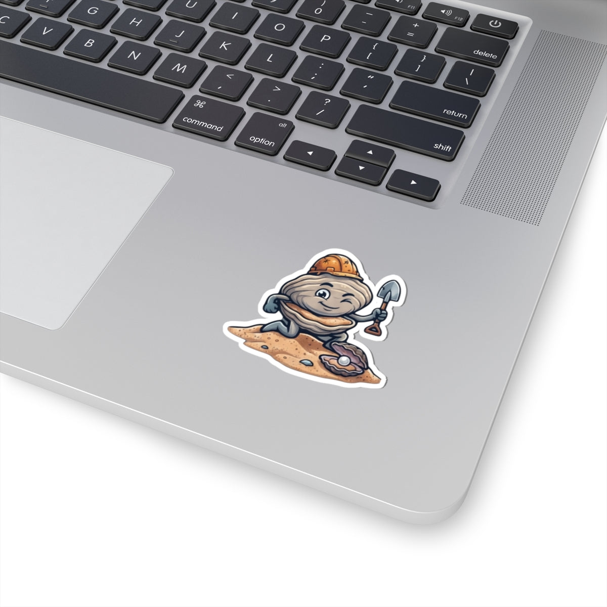 "Digging For The Big Pearl" Sticker