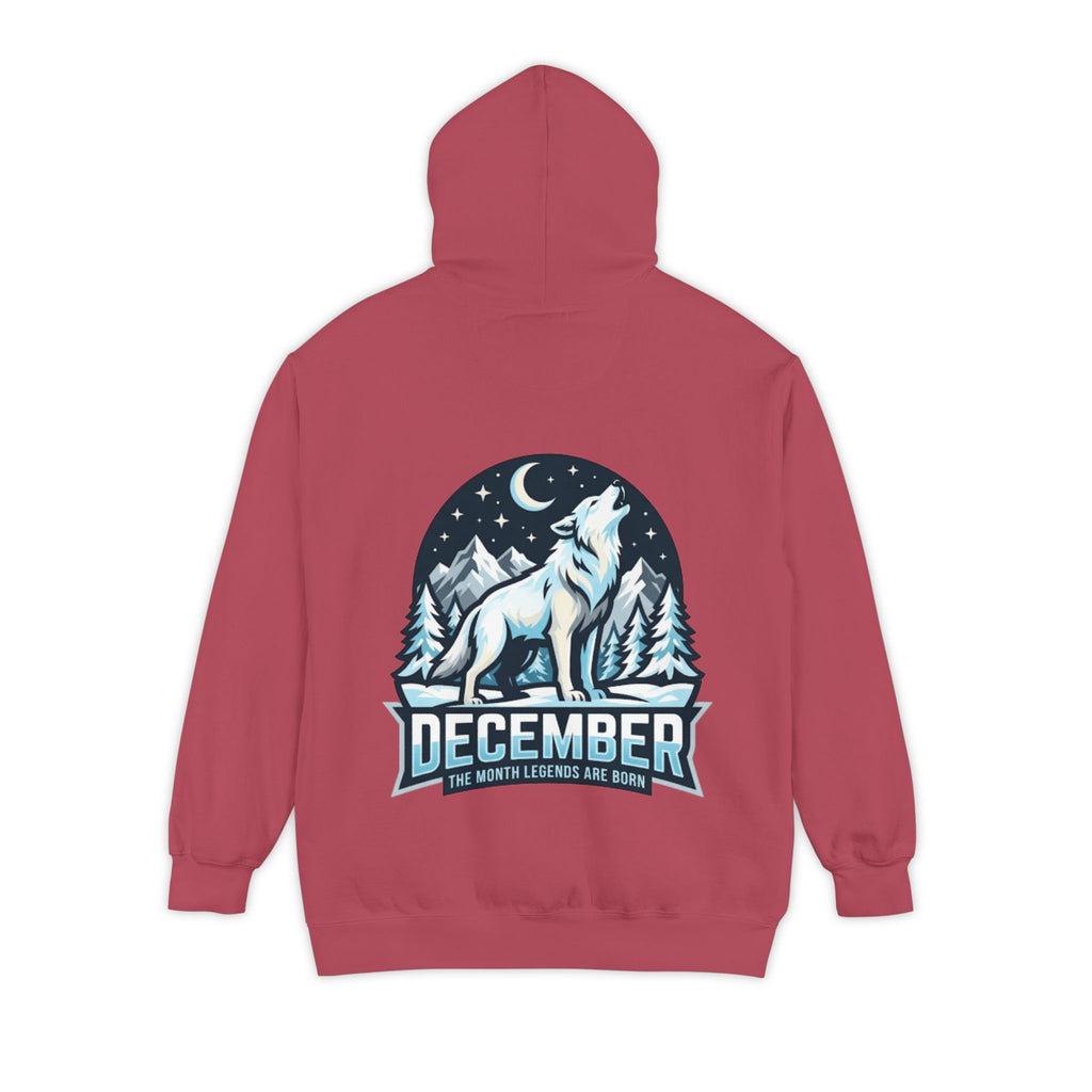 "December Legend" Garment-Dyed Hoodie