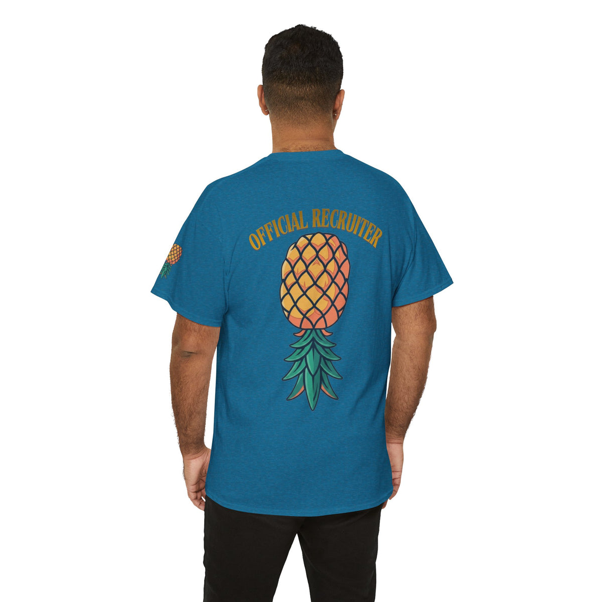 Color: Antique Sapphire | Official Recruiter Premium Graphic Tee