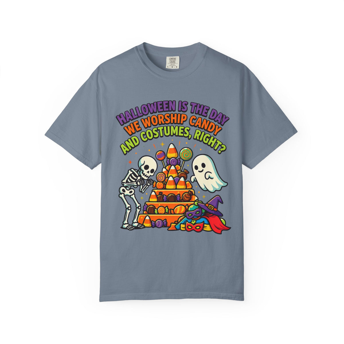 Color: Blue Jean | Worship Candy Unisex Garment-Dyed Tee