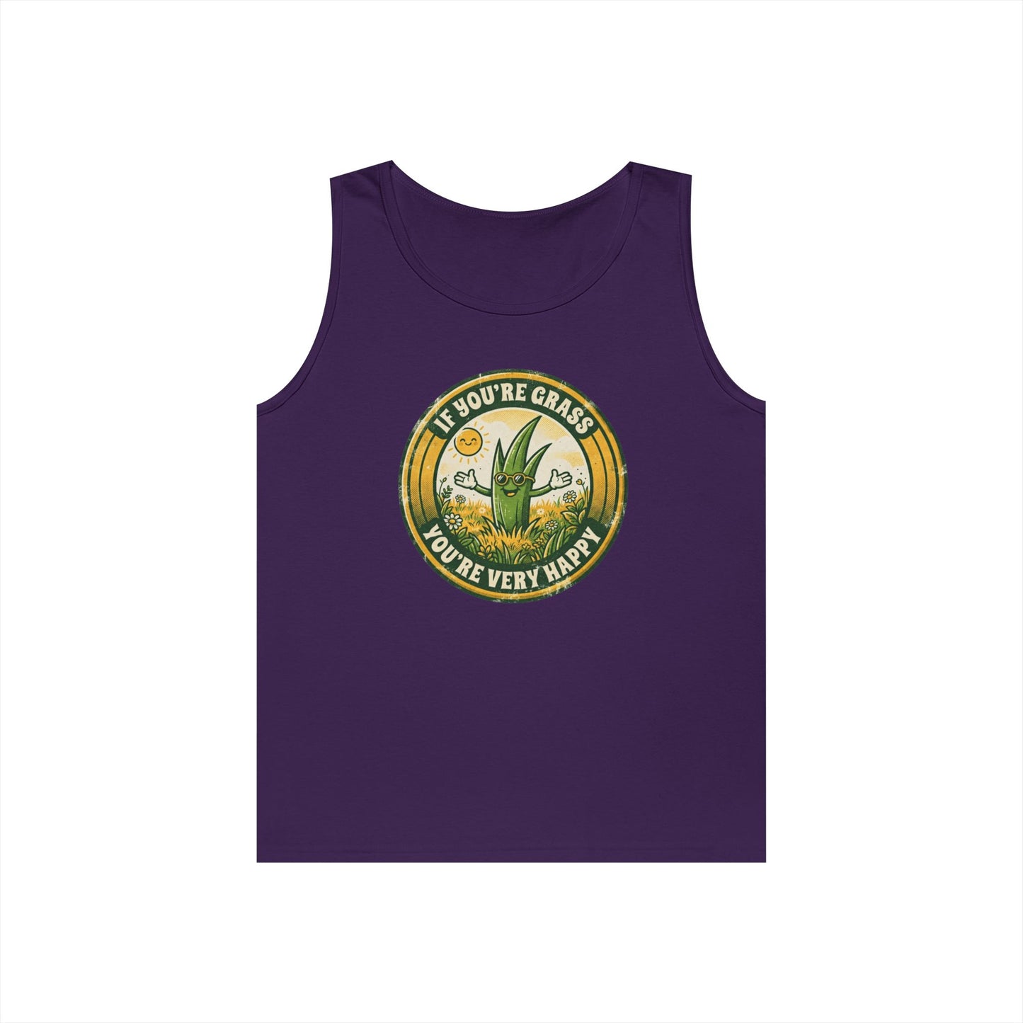 "If You're Grass You're Very Happy" Tank Top