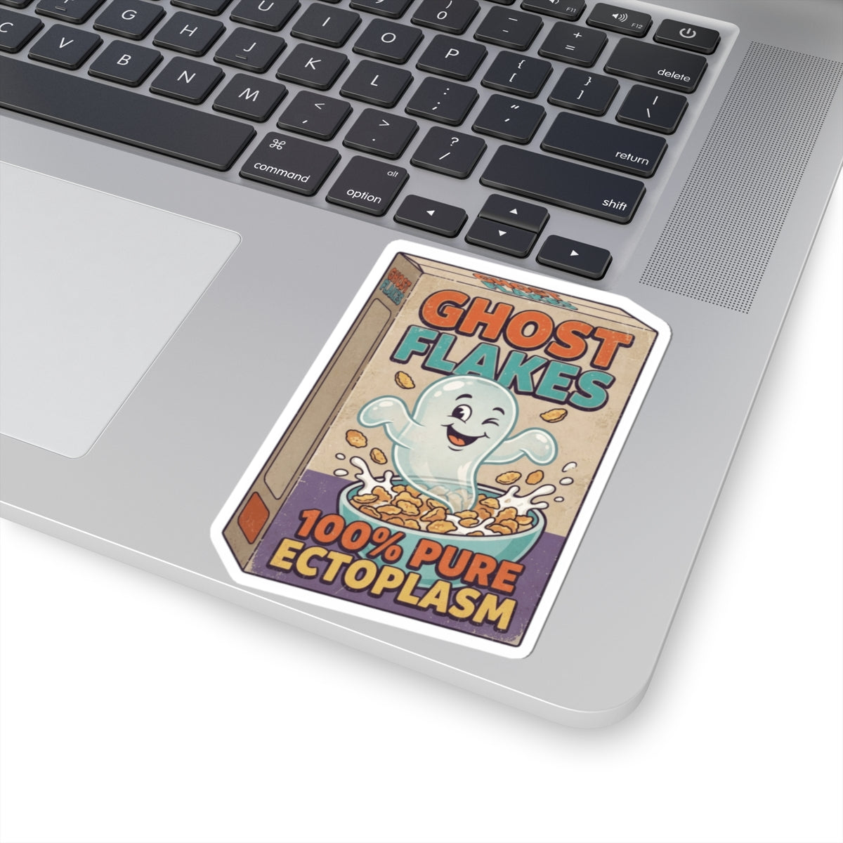 "Ghost Flakes" Sticker — Main