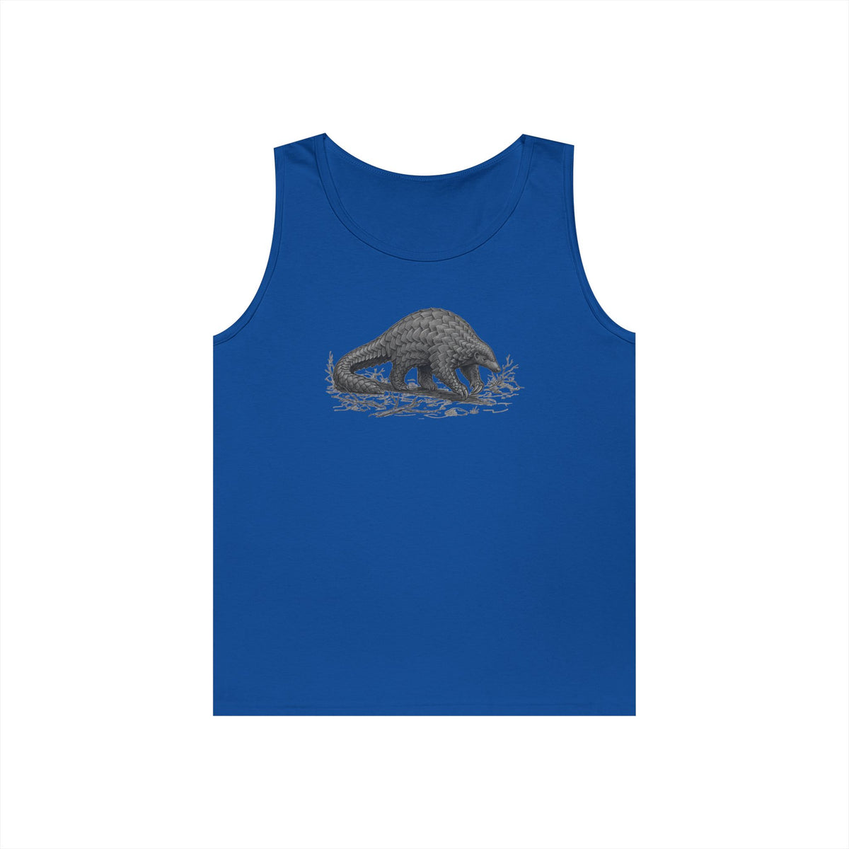 "Pencil Sketch Art Pangolin" Tank Top