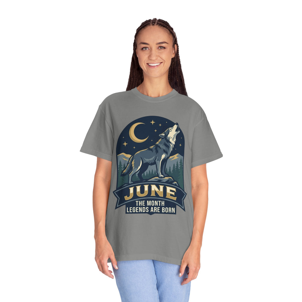 "June Legend" Unisex Garment-Dyed Tee
