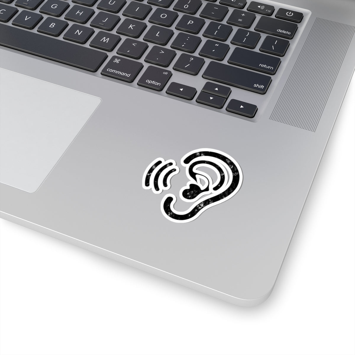 "I'm Only Smiling Because You're Not Listening" Sticker