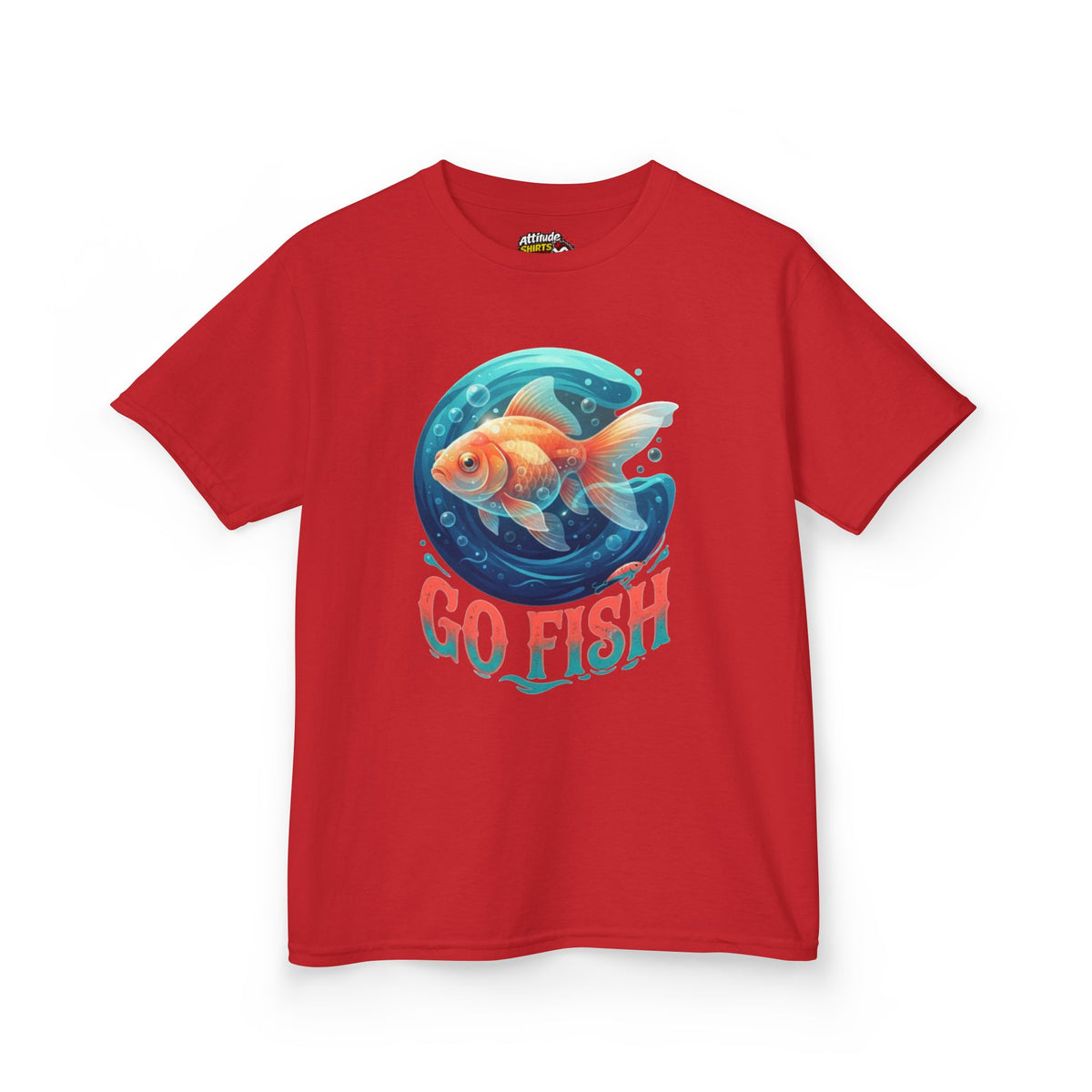Color: Red | Go Fish Kids Tee