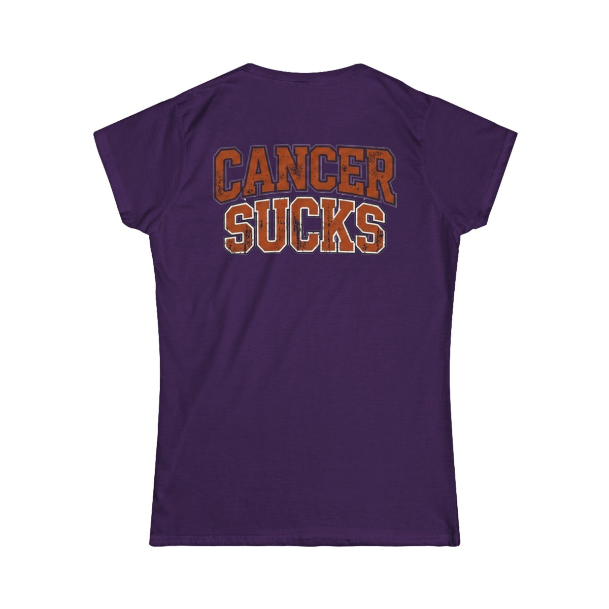 Color: Purple | Cancer Sucks Women's Tee