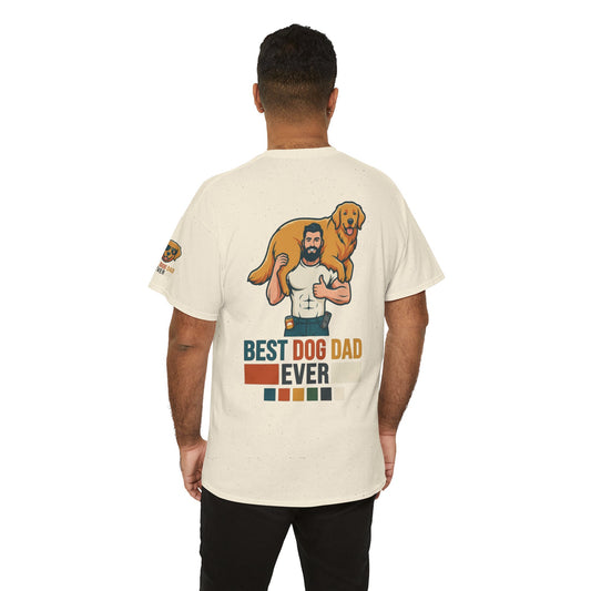 "Best Dog Dad" Premium Graphic Tee