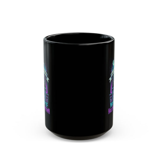 "Mayor Of Halloweentown" Black Ceramic Mug