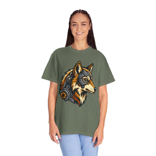 "Cyber Dog" Unisex Garment-Dyed Tee