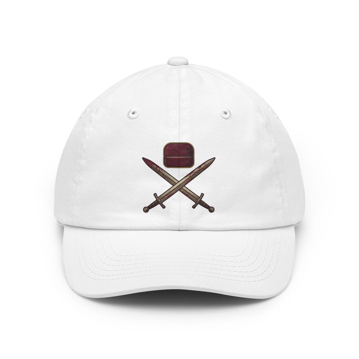 Color: White | Good Book Series 200 Foreskins Dad Hat
