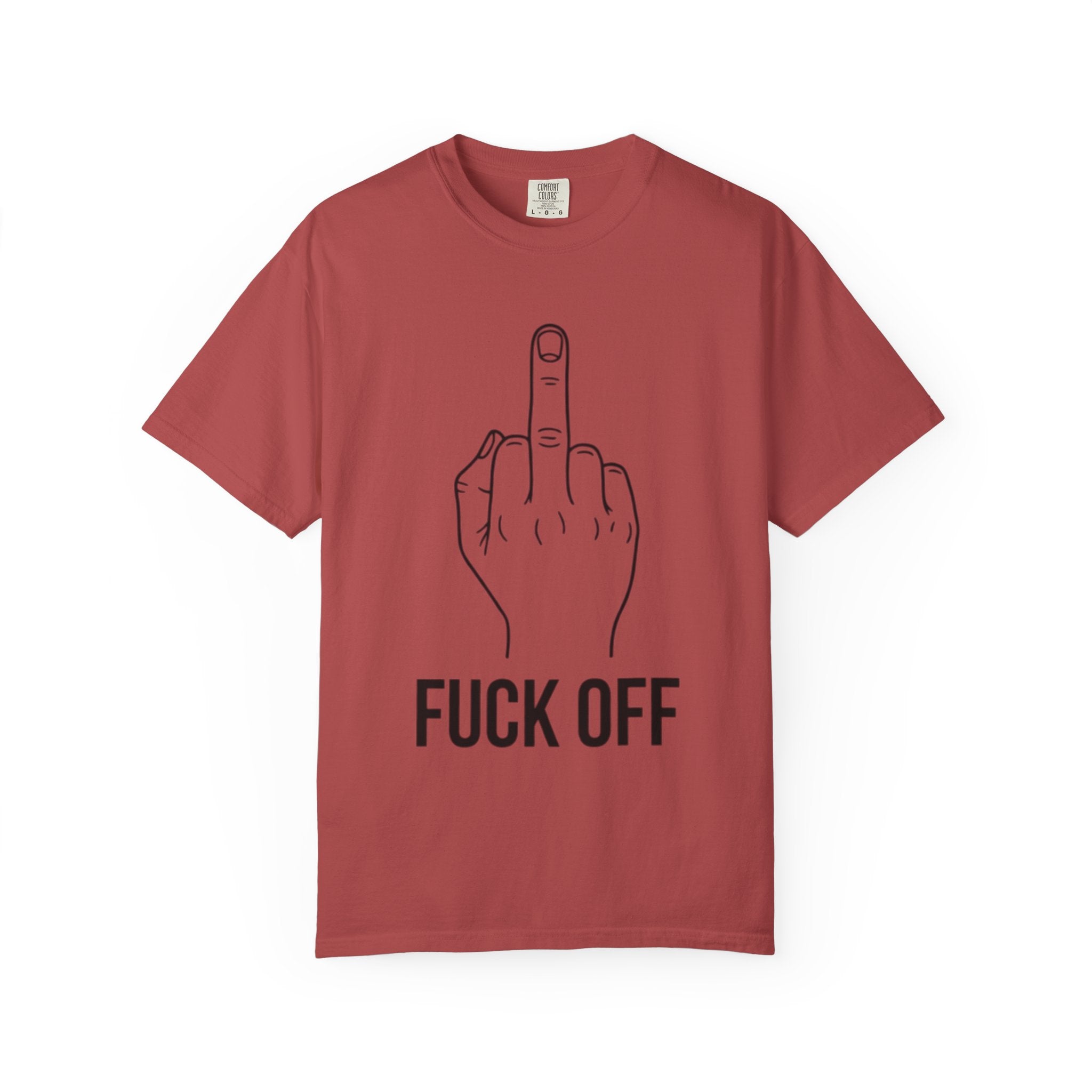 "F@#% OFF" Unisex Garment-Dyed Tee