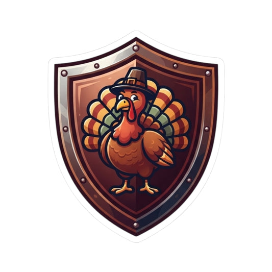 "My Thanksgiving Shield" Sticker