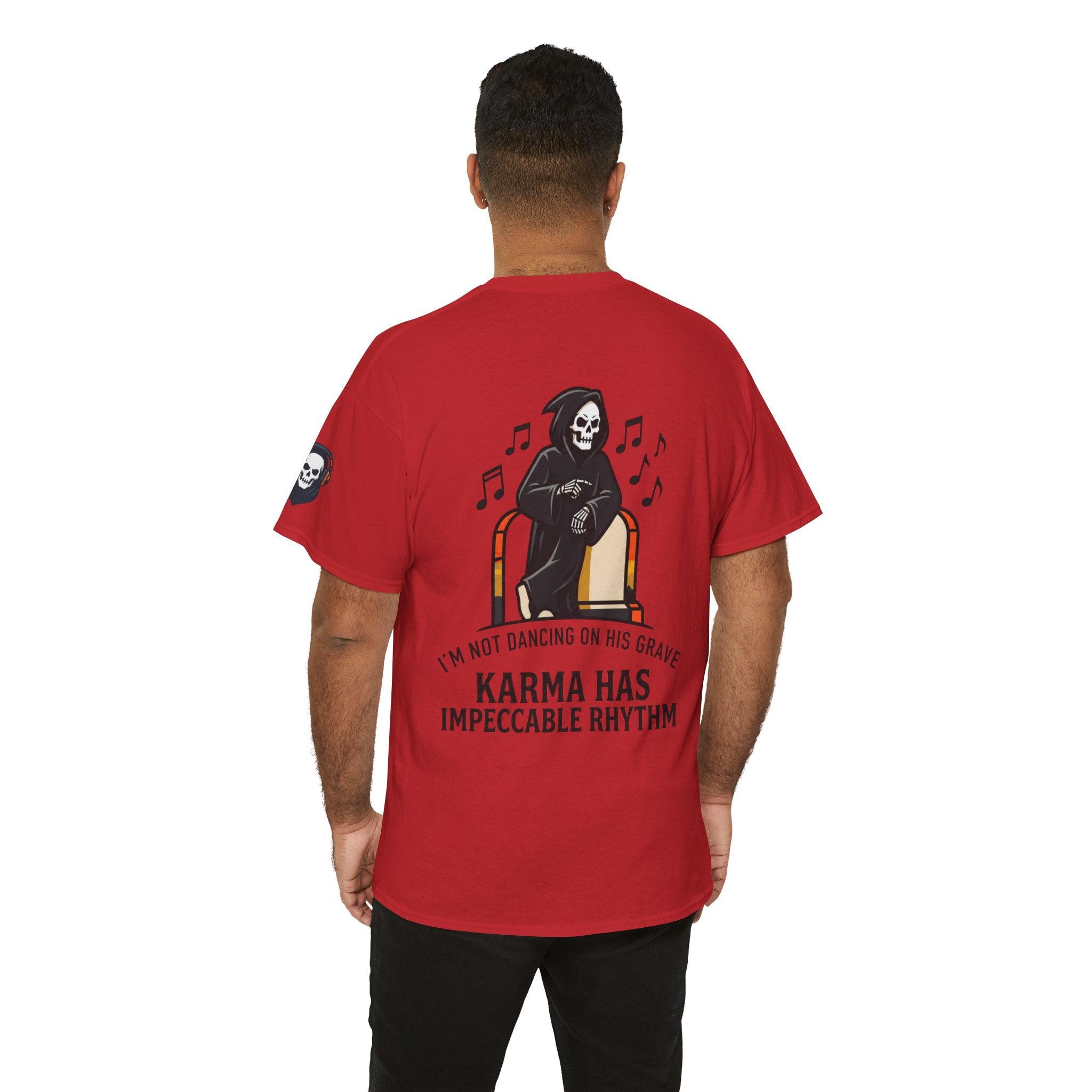 "Dancing On Grave" Premium Graphic Tee