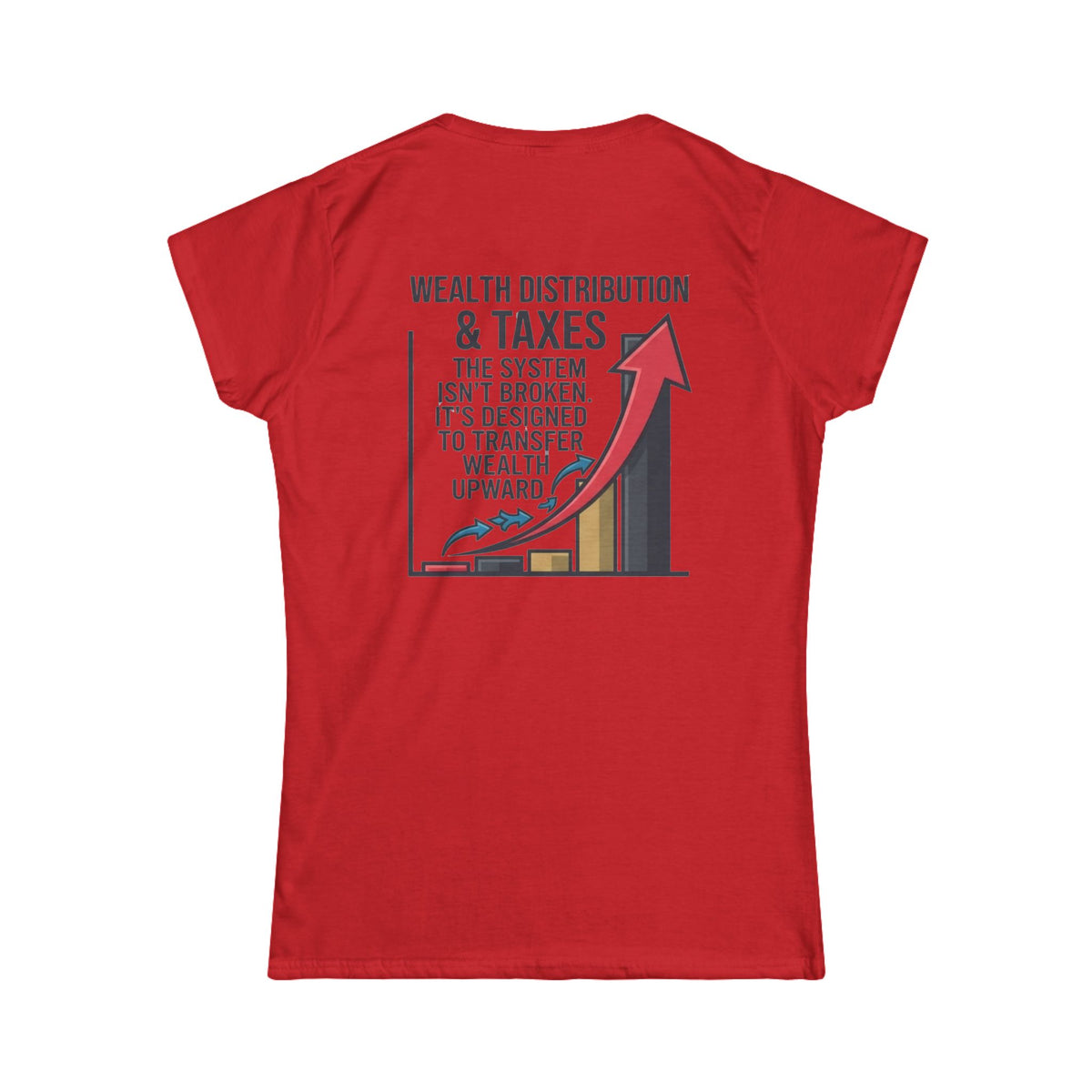 "Protest Series - Follow The Money" Women's Tee