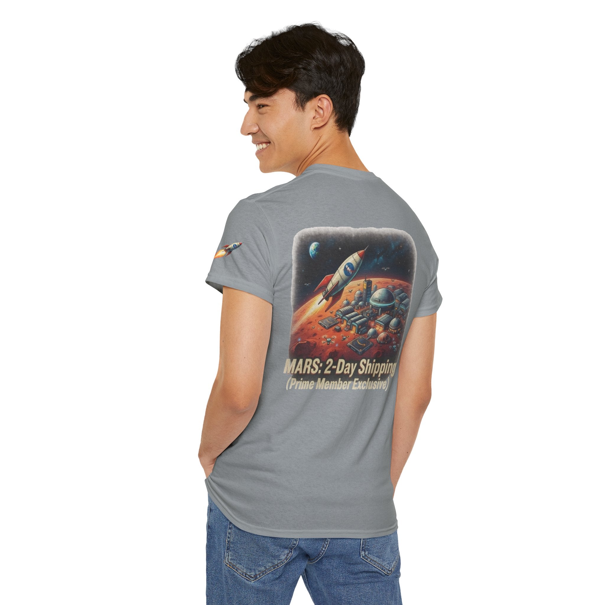 "Mars 2 Day Shipping" Premium Graphic Tee