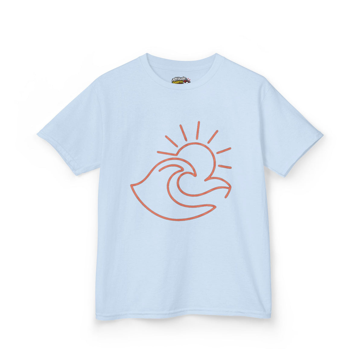 Color: Light Blue | Sun Kids Tee