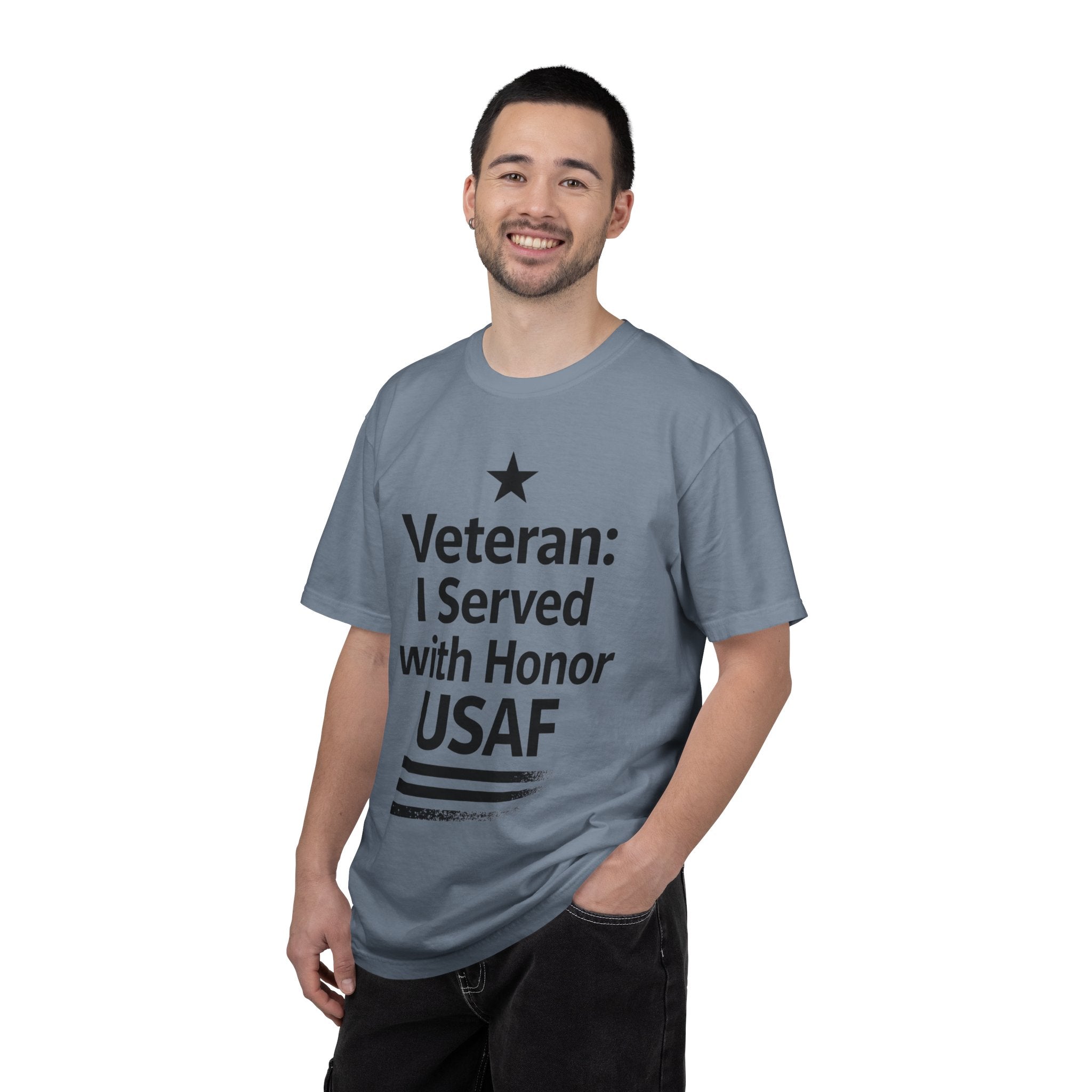 "Served With Honor" Unisex Garment-Dyed T-shirt